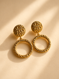 Gold Plated Anti tarnish Gold Hoop earrings